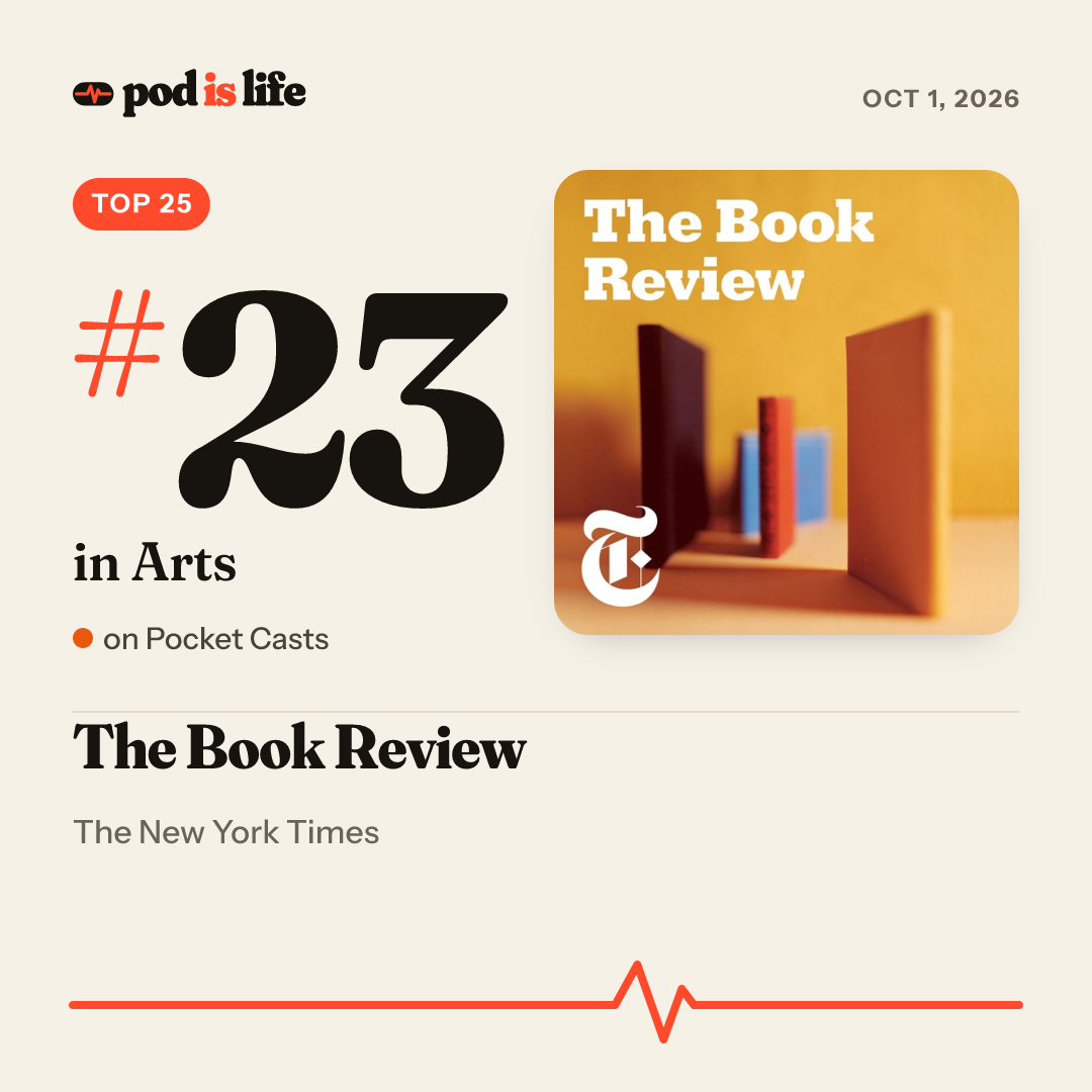 Share card: #23 in Arts on Pocket Casts